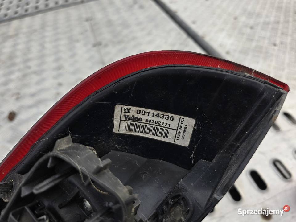 Lampa tylna prawa Opel corsa c prawe Lampy tylne Rzeszów