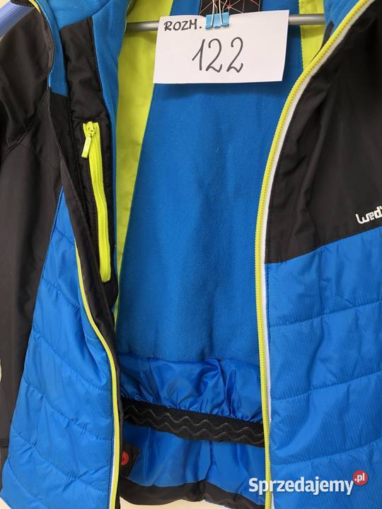 Ciepła zimowa kurtka chłopca r122 W super chłopiec Kraków sprzedam