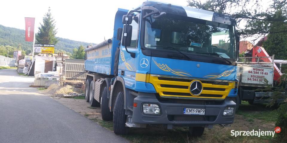 ACTROS wywrotka kiper EURO 5 tacho na tarczki automatyczna Kraków