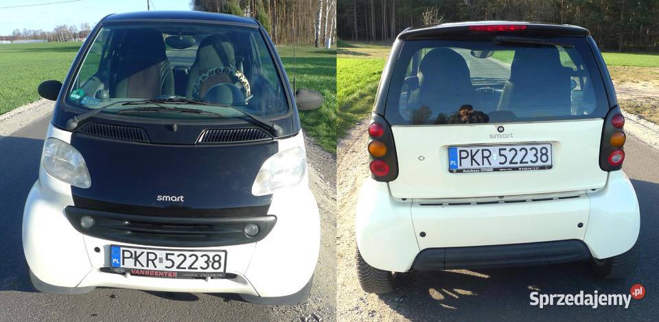 Smart Fortwo Pure 08 CDI Diesel 2001r nieuszkodzony wielkopolskie Godziesze Wielkie