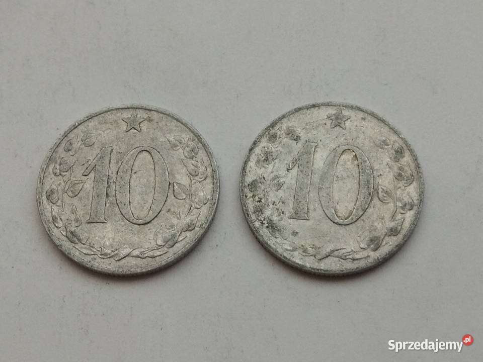 2 monety 10 hależy 1953r Dąbrowa Górnicza