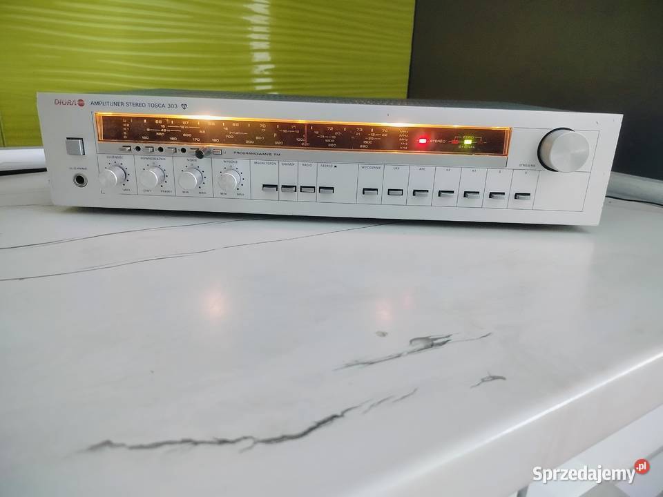 Amplituner Diora Tosca 303przestrojona 88108 mhz Mińsk Mazowiecki