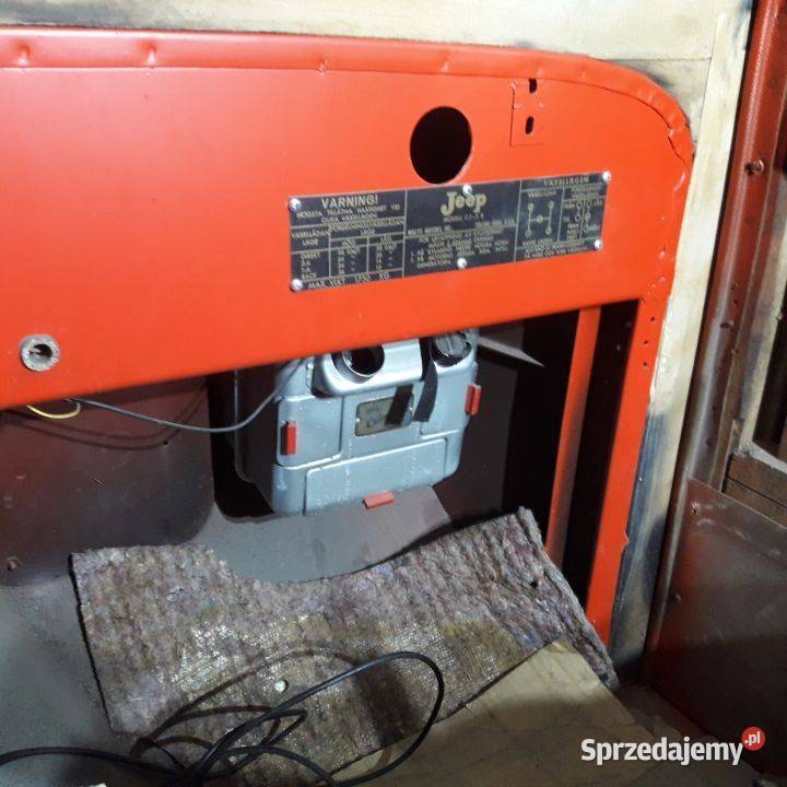 willys cjs zabytek unikat strarz pożarna 34000km Warszawa