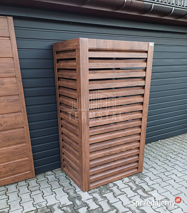 Osłona pompy ciepła 70x40x190 ciemny orzech Grudziądz
