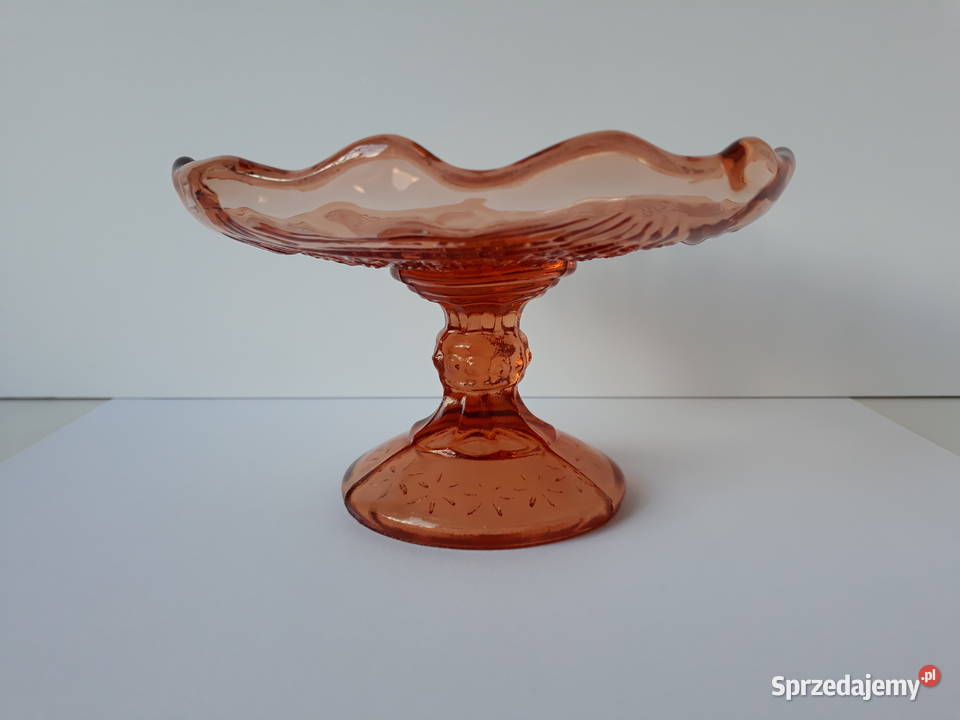 Mini patera paterka Girlandy 147 Ząbkowice szkło Porcelana i szkło Dąbrowa Górnicza