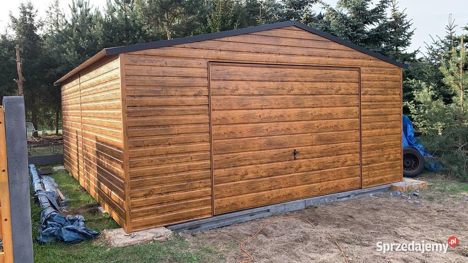 Garaże blaszane na każdy wymiar profil zamknięty pomorskie Gdańsk sprzedam