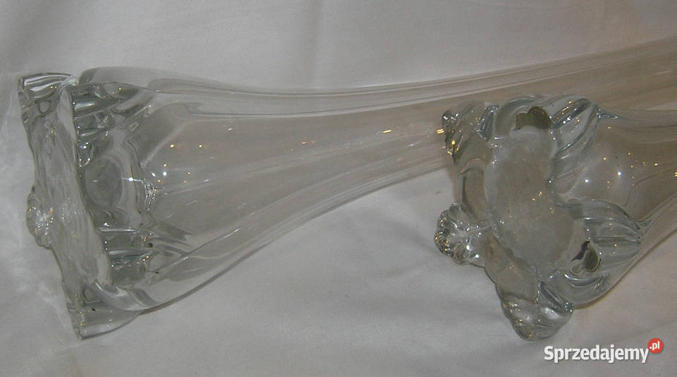 wazony szklane vintageMD dolnośląskie Bartków sprzedam