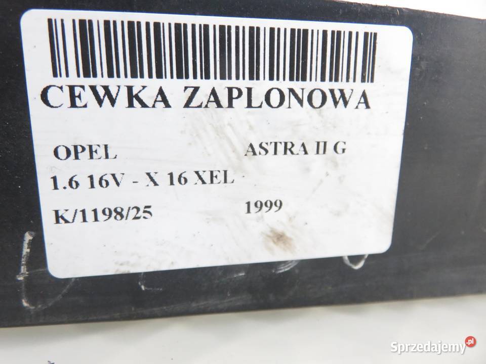 CEWKA OPEL ASTRA II G 16 16V X 16 XEL Układ elektryczny silnika