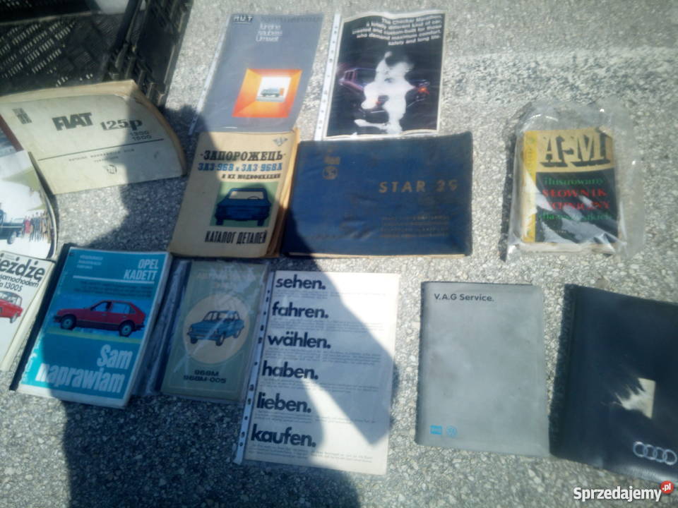 Ksiązka fiat 125p 126p star 28 katalog części Motoryzacja Sosnowiec sprzedam