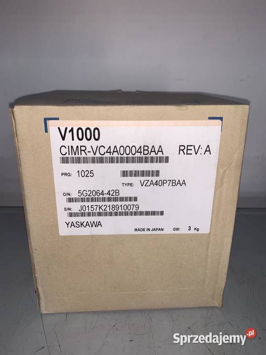 Yaskawa CIMRVC4A0004BAA 15kW 41A Pozostałe Warszawa