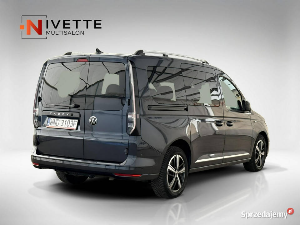 Volkswagen Caddy 20 TDI 122 DSG Style Salon FVat lakier metallic Warszawa sprzedam