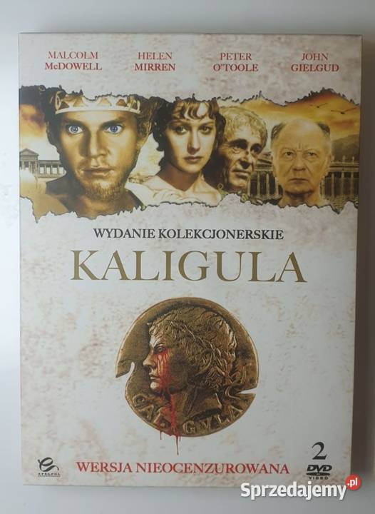 Kaligula DVD edycja kolekcjonerska Dwupłytowa Grójec