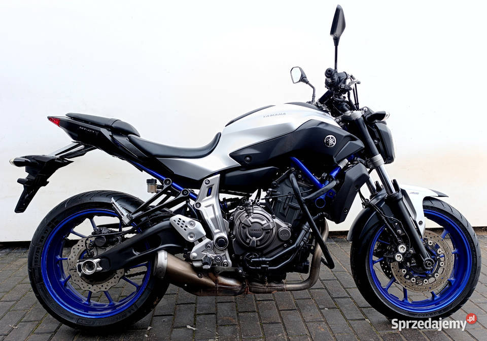 Yamaha MT 07 ABS fajny naked MT07 2015 naked Ostrołęka sprzedam