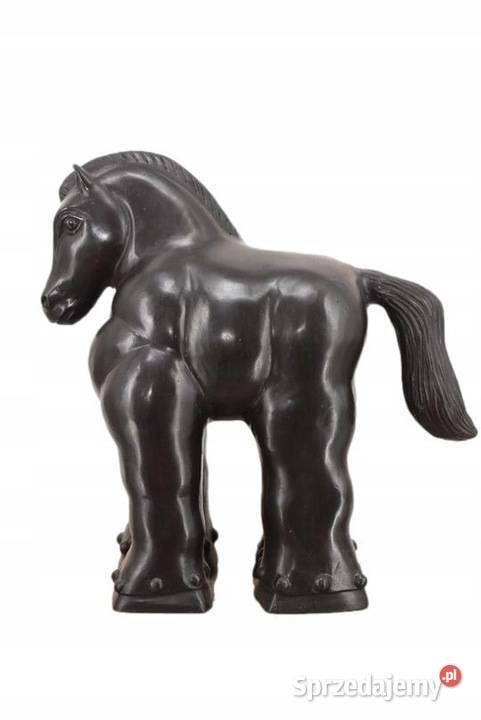 Nowoczesny Koń Fernando Botero Styl Figura Kraków