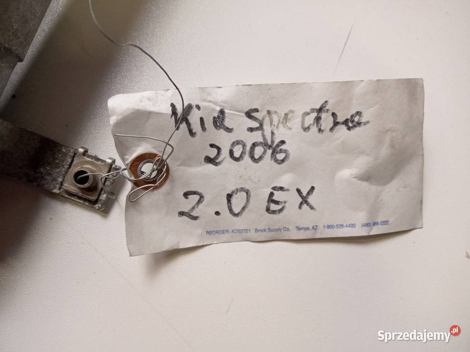 CHŁODNICA KLIMATYZACJI KIA SPECTRA 20 EX 2001R osobowe Nowy Tomyśl sprzedam