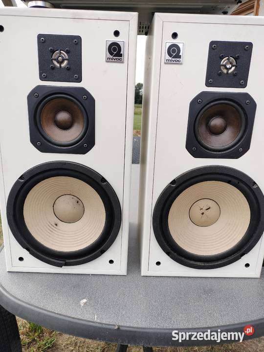 Sprzedam głośniki mivoc widoczne na zdjęciach Skulsk