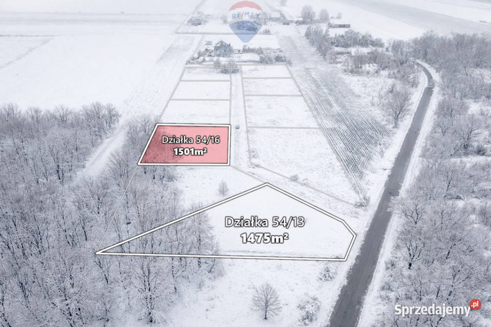 Działka 1501m2 Kłudno Nowe gm Grodzisk budowlana mazowieckie