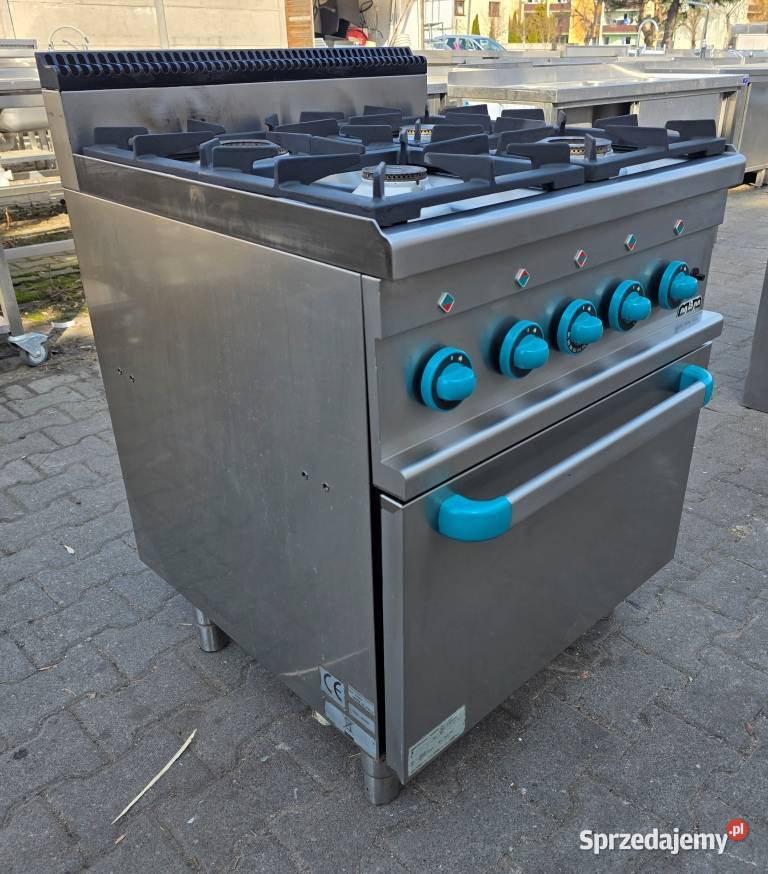 Kuchnia Gaz 4 Palnikowa Z Piekarnikiem MBM 242kW