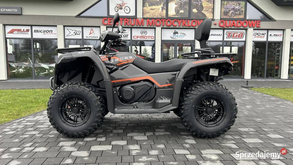 QUAD ATV GOES TERROX 500L 4X4 T3B CZARNY PEŁNY nieuszkodzony małopolskie sprzedam