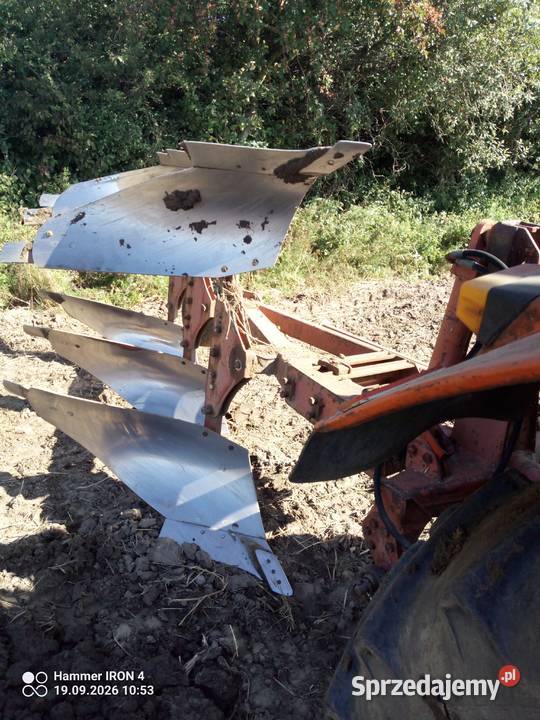 Pług obrotowy 3 skibowy wielkopolskie Janków sprzedam