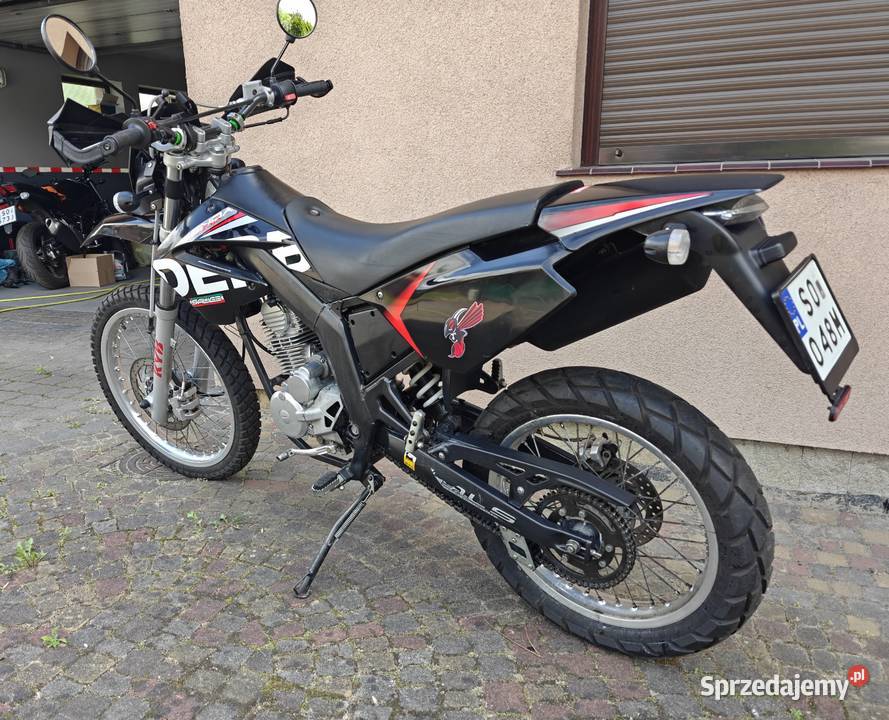 Derbi Senda 2015 125 4T Przebieg 8160 Prawie że śląskie Sosnowiec sprzedam
