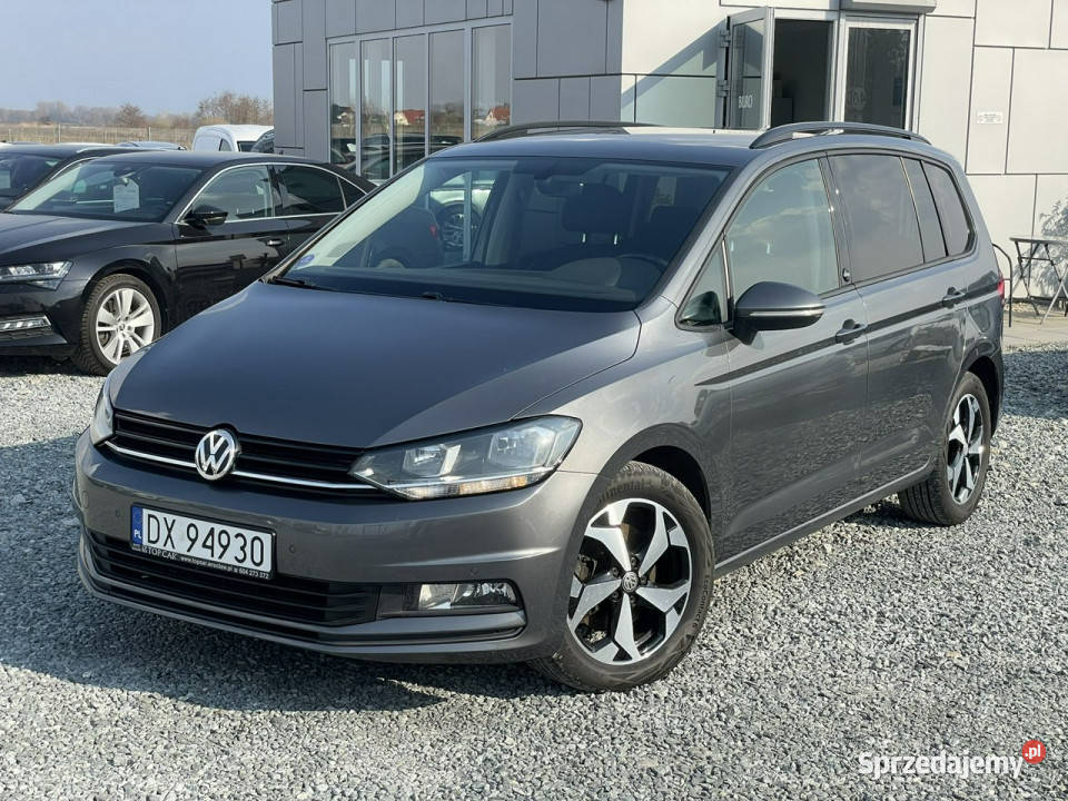 Volkswagen Touran 14 TSI 150 2017r ACC Front ESP dolnośląskie Wojkowice