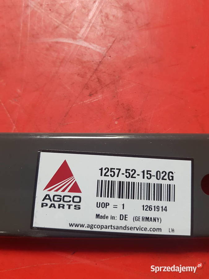 1257521502GY Osłona podbieracza AGCO prasa Lely