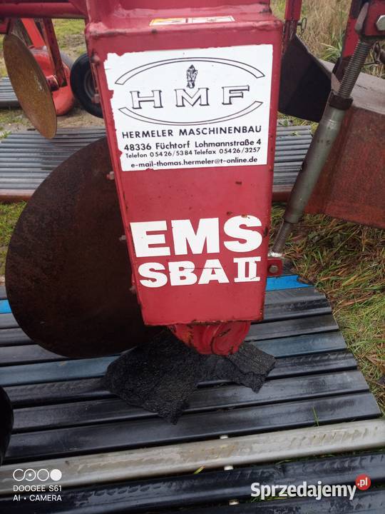 Obsypnikformownica wałów do szparagów białych Więcbork