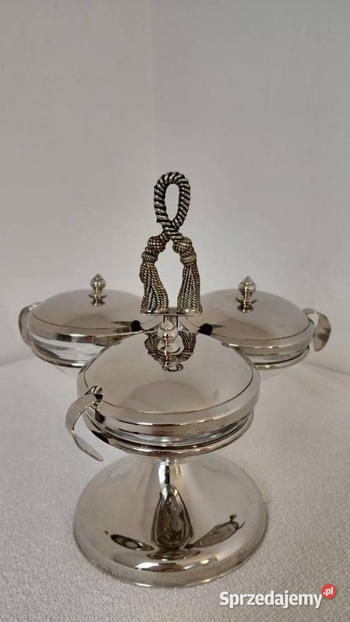 Serwis do Przypraw Sosów Antyki, Sztuka, Kolekcje małopolskie Krzykawa