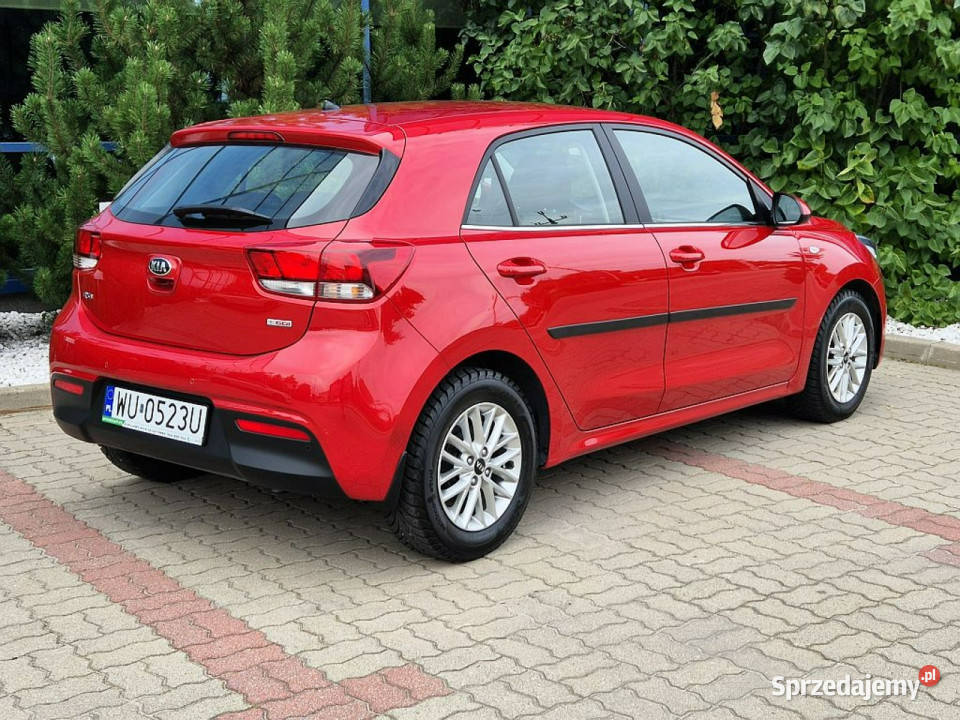 Kia Rio 120 GWARANCJA led 5 drzwi serwisowana elektrochrom. lusterka boczne