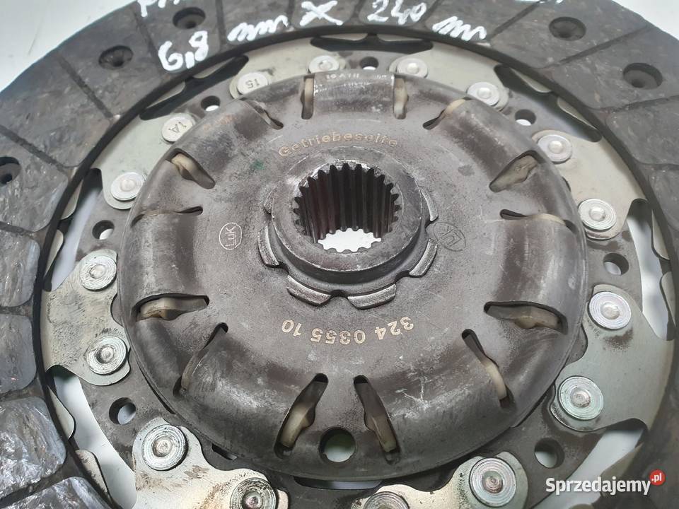 VW Passat B7 20 TDI TARCZA DOCISK sprzęgło osobowe Chełm sprzedam