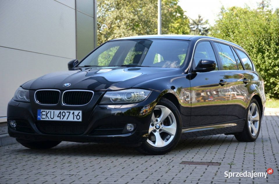 BMW 320 Czarna 320D 163 Serwis Bixenon Navi Kutno