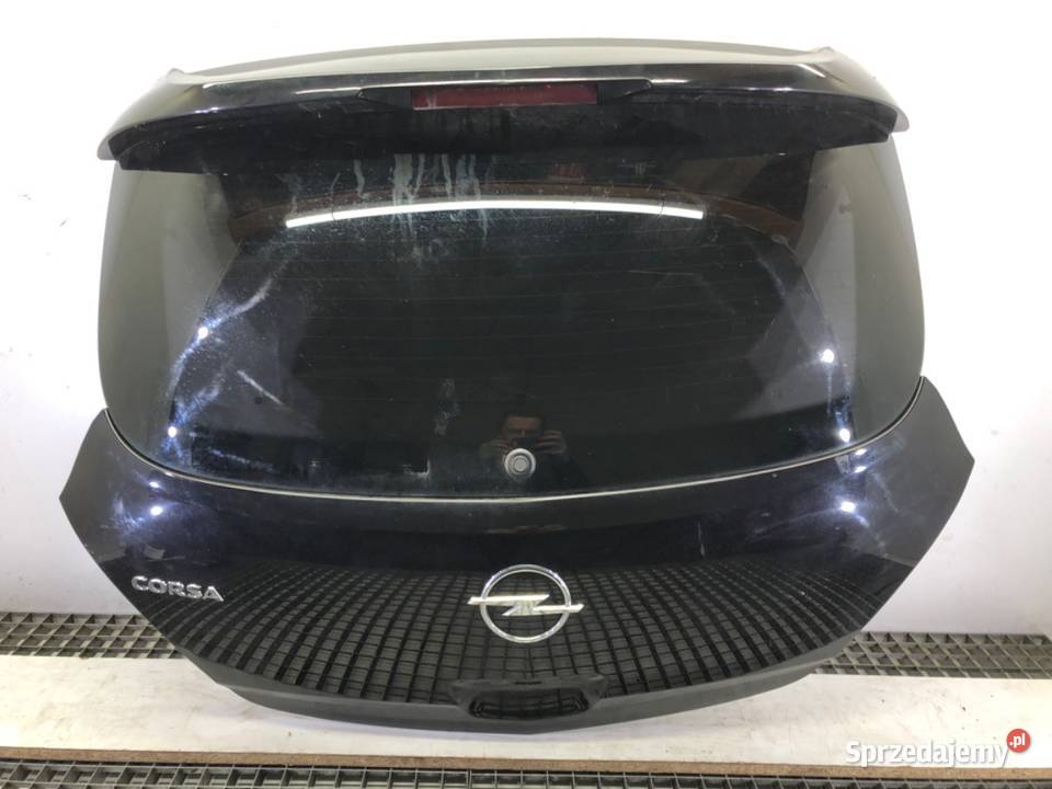 KLAPA TYŁ OPEL CORSA D Hatchback 0614 TYLNA