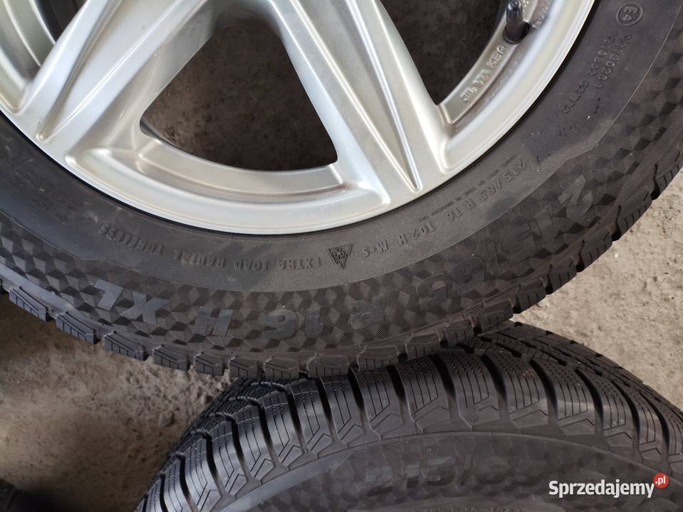 Koła zimowe alufelgi 16 5x108 nowe opony 21565 Gowarczów
