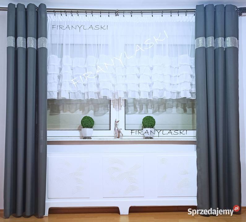 Firana 400x100 firana do salonu pokoju kuchni Grudziądz