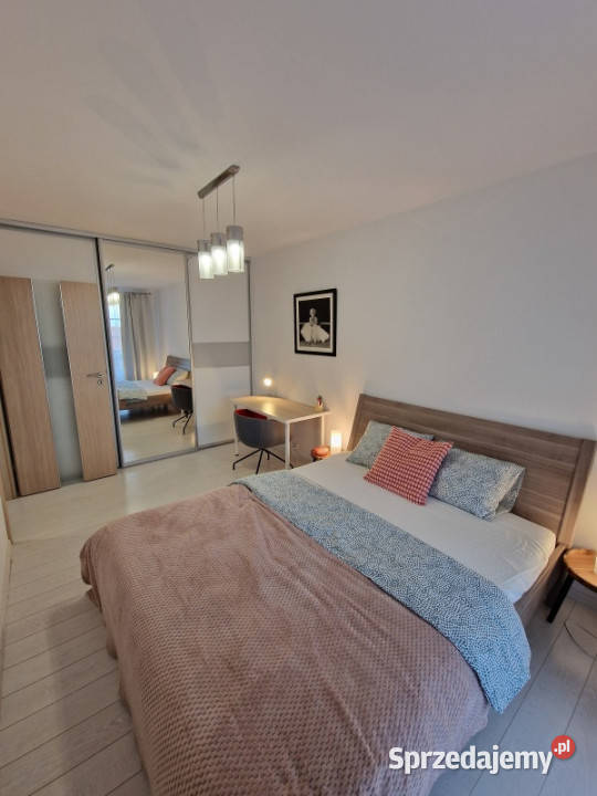 W pełni wyposażone mieszkanie 56 m balkon garaż