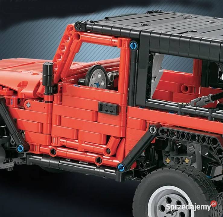 Klocki JEEP WRANGLER RUBICON 1287klocków wielkopolskie Pobiedziska