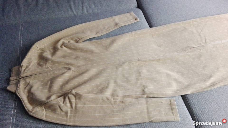 Bard WORLDWIDEDŁUGA BEŻOWA SUKIENKA R36