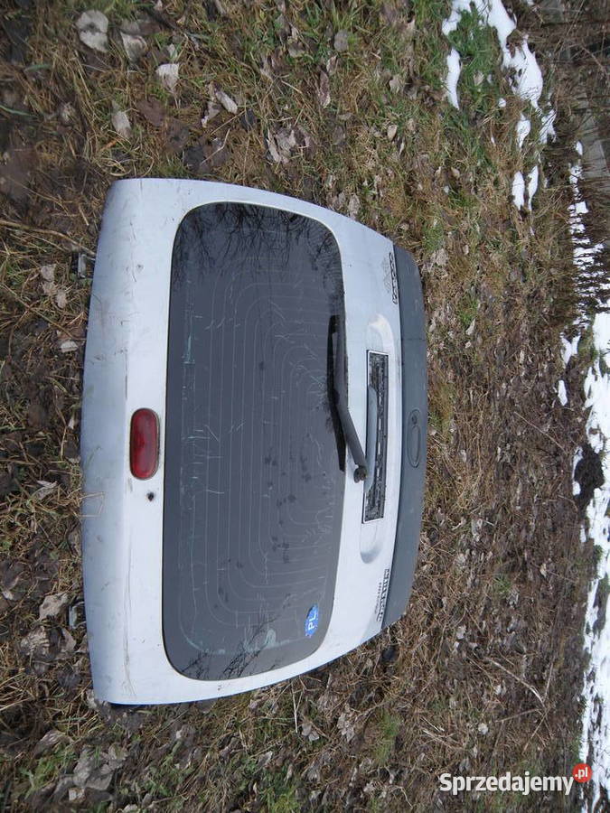 Szyba tylna klapy klapa bagażnika Renault Kangoo Kraków