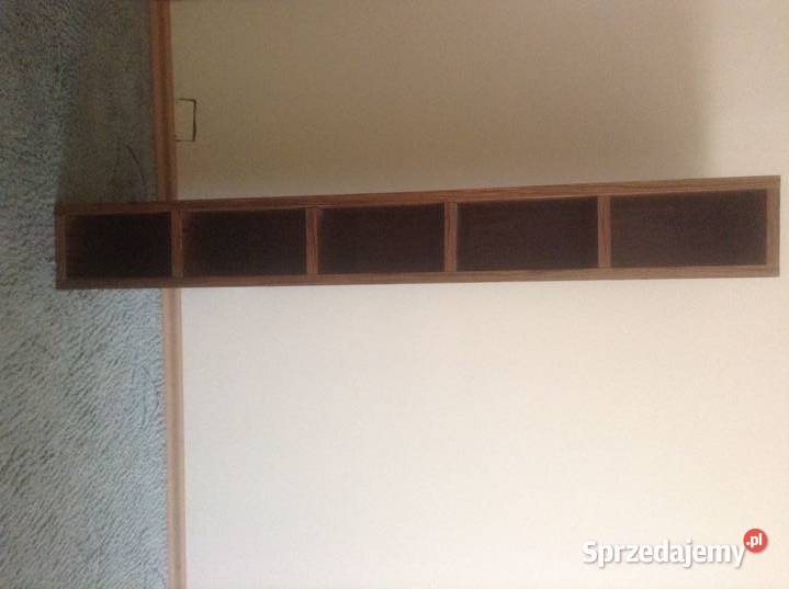 Półka z litego drewna jako stojąca do Opole sprzedam