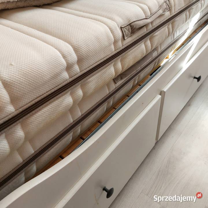 Łóżko rozkładane Hemnes plus szafa 2 drzwiowa Wrocław