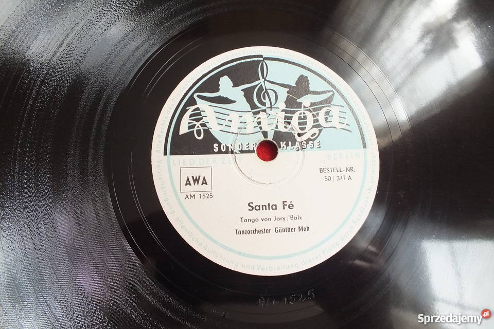 Płyta winylowa szelakowa niemiecka gruba ciężka Płyty i kasety Muzyka Żary sprzedam