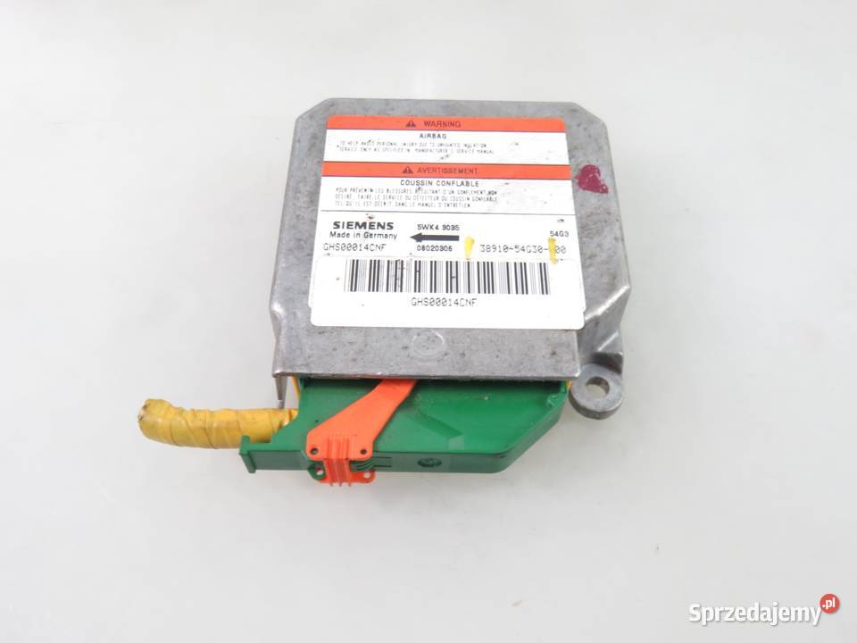 MODUŁ AIRBAG SUZUKI LIANA ER RH SEDAN 3891054G30 sprzedam
