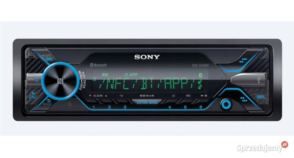 Radio samochodowe Sony DSXA416BT Bluetooth MP3 lubelskie