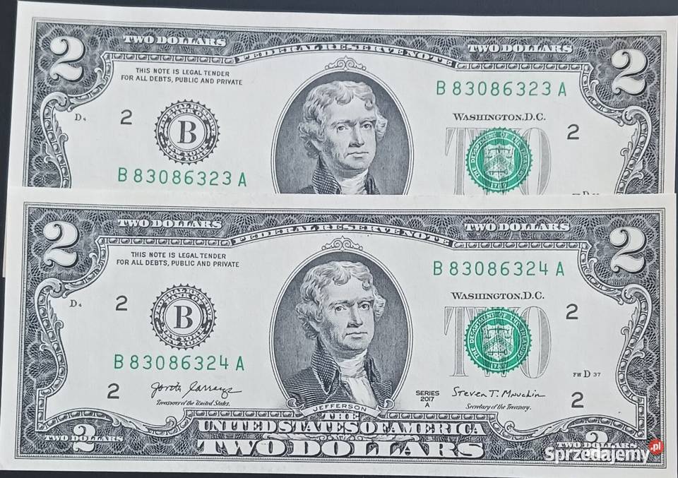 2 x 2 USA 2017 r seria Amen B York Thomas wielkopolskie Konin