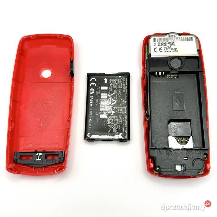 Telefon Sagem myX6 Red Dragon wyjątkowy Warszawa