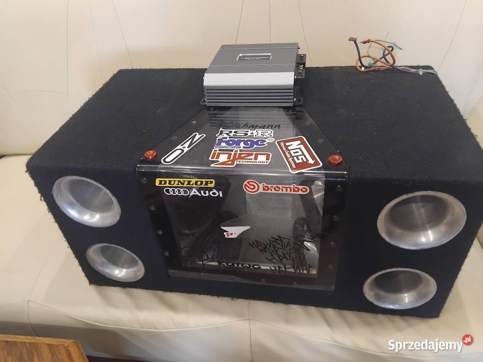 Subwoofer tuba wzmacniacz car audio Crunch Jbl Konina