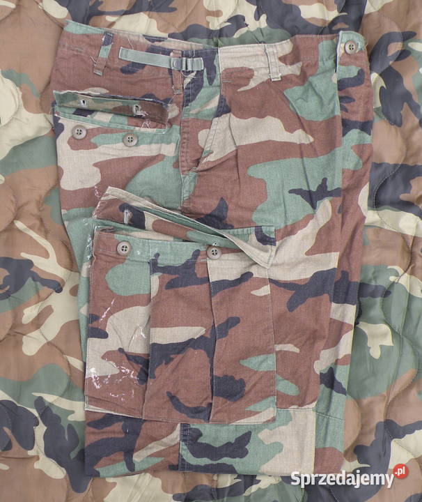 Spodnie bdu woodland medium regular NYCO 97r Wrocław sprzedam