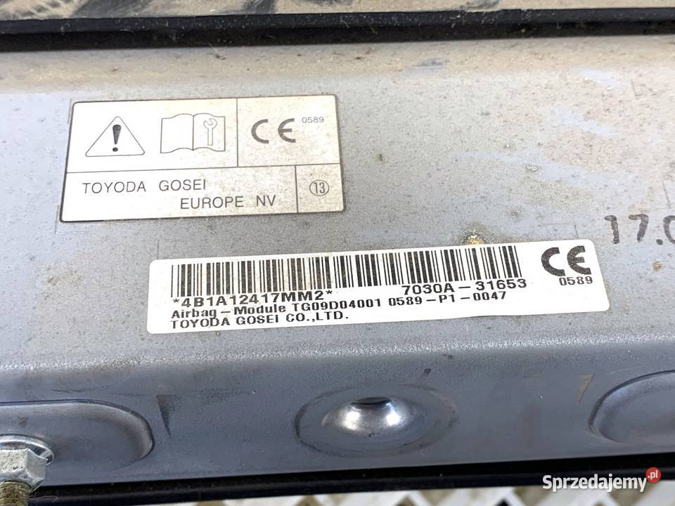 KOKPIT PODUSZKI PASY KURTYNY SENSOR AIRBAG