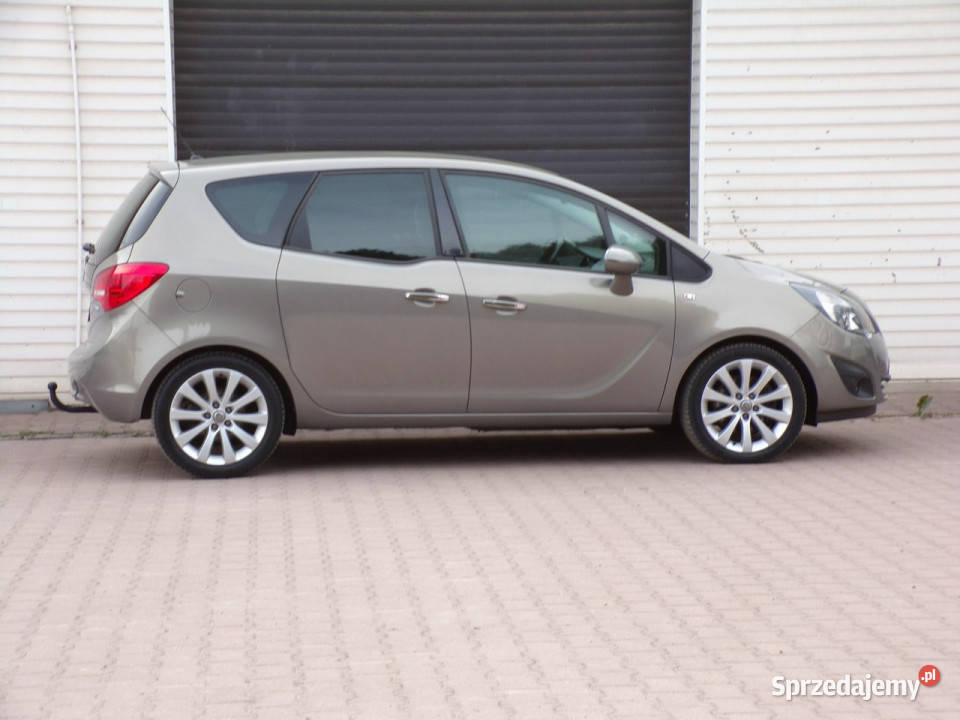 Opel Meriva Klimatronic Gwarancja 14 140 II 2010 śląskie